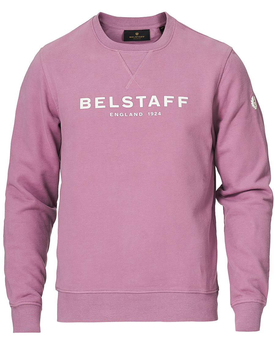 Heren | Truien | Belstaff | 1924 Crew Neck Logo Sweat Lavender