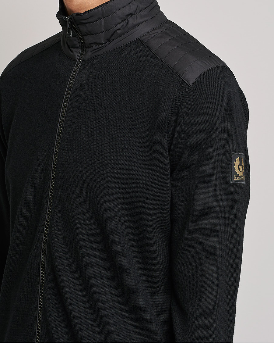 Homme | Pulls Et Tricots | Belstaff | Kelby Zip Cardigan Black