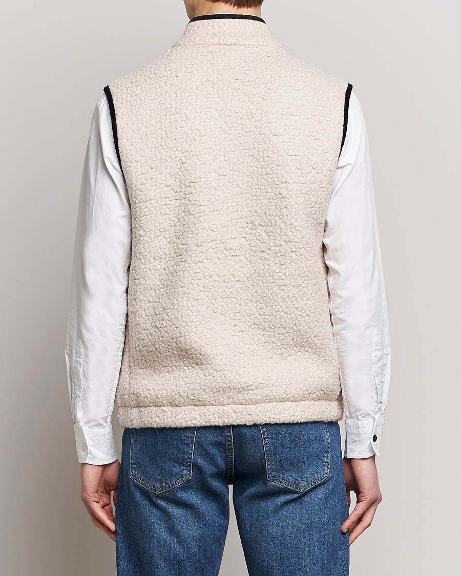 Homme | Gilets | Morris | Whitfield Pile Vest White