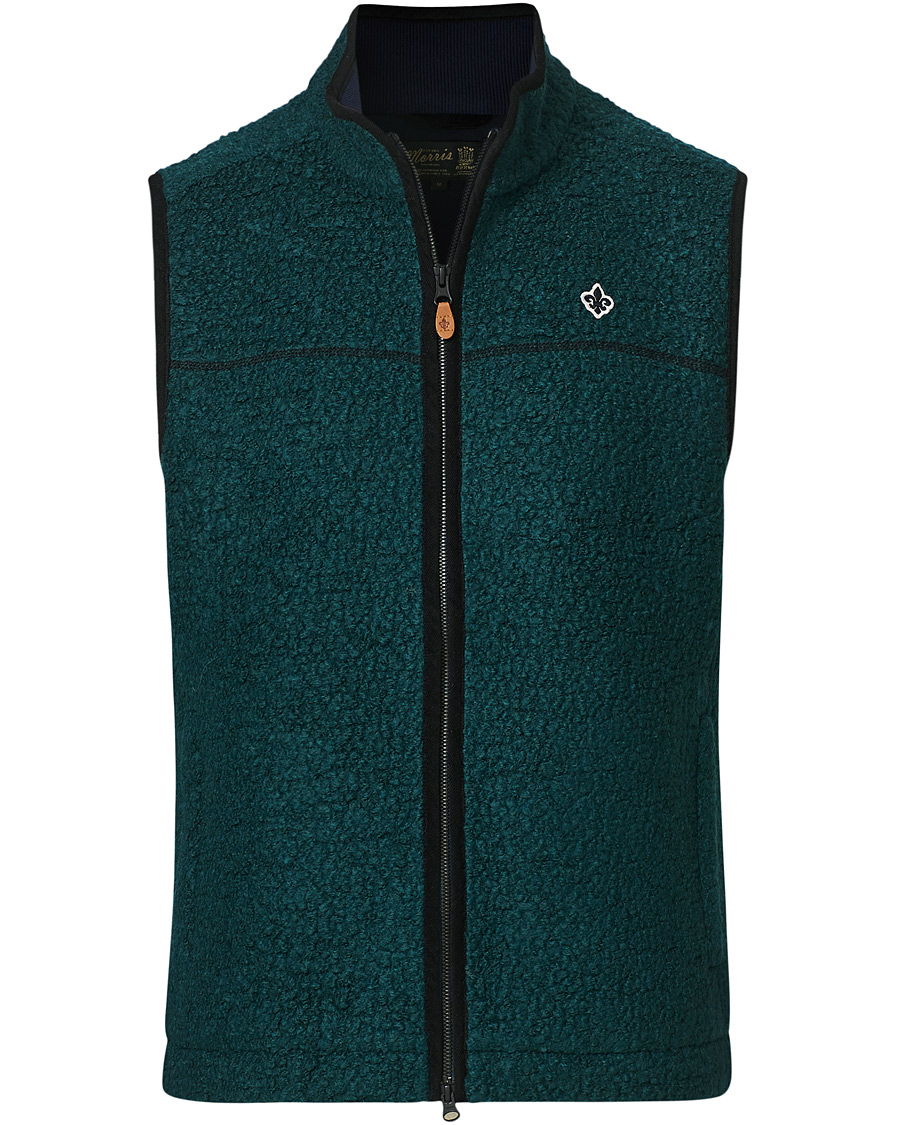 Heren | Jassen | Morris | Whitfield Vest Emerald Green
