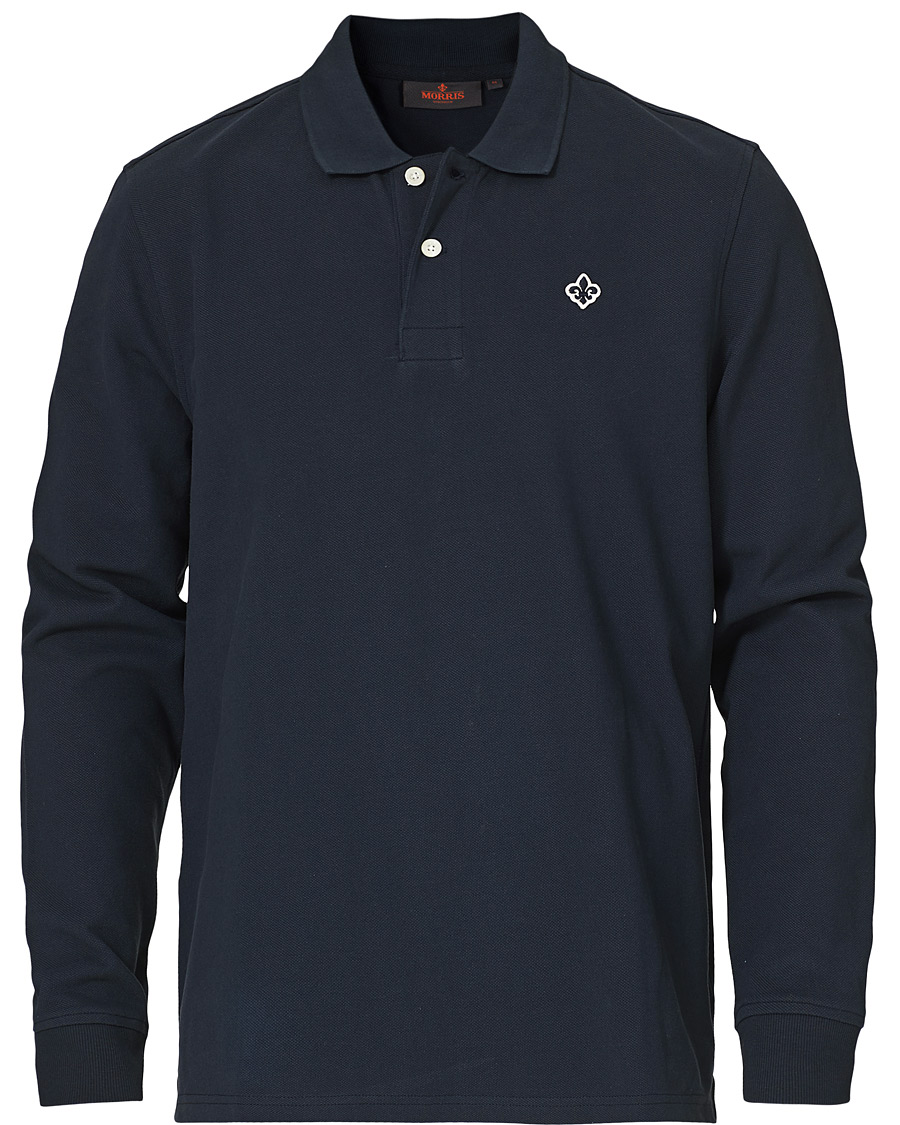 Homme | Pulls Et Tricots | Morris | Leamington Striped Rugger Navy