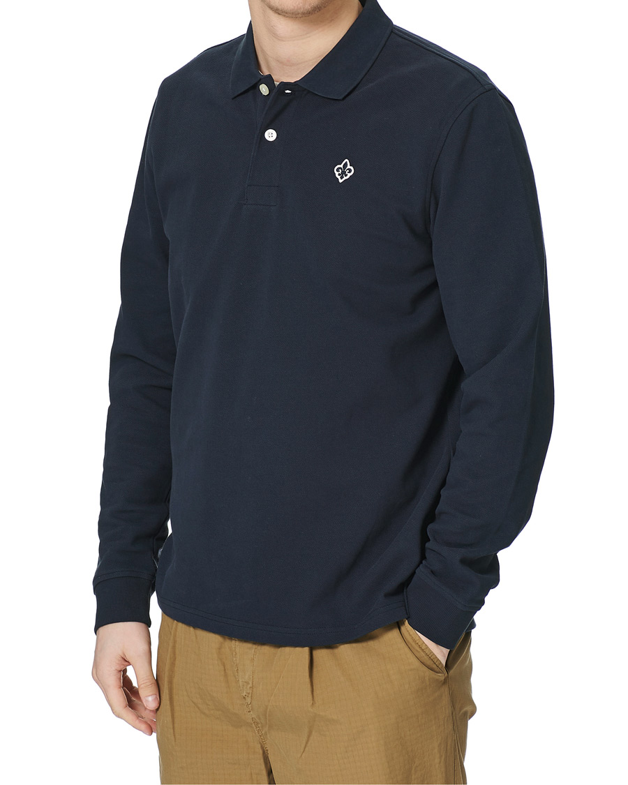 Homme | Pulls Et Tricots | Morris | Leamington Striped Rugger Navy