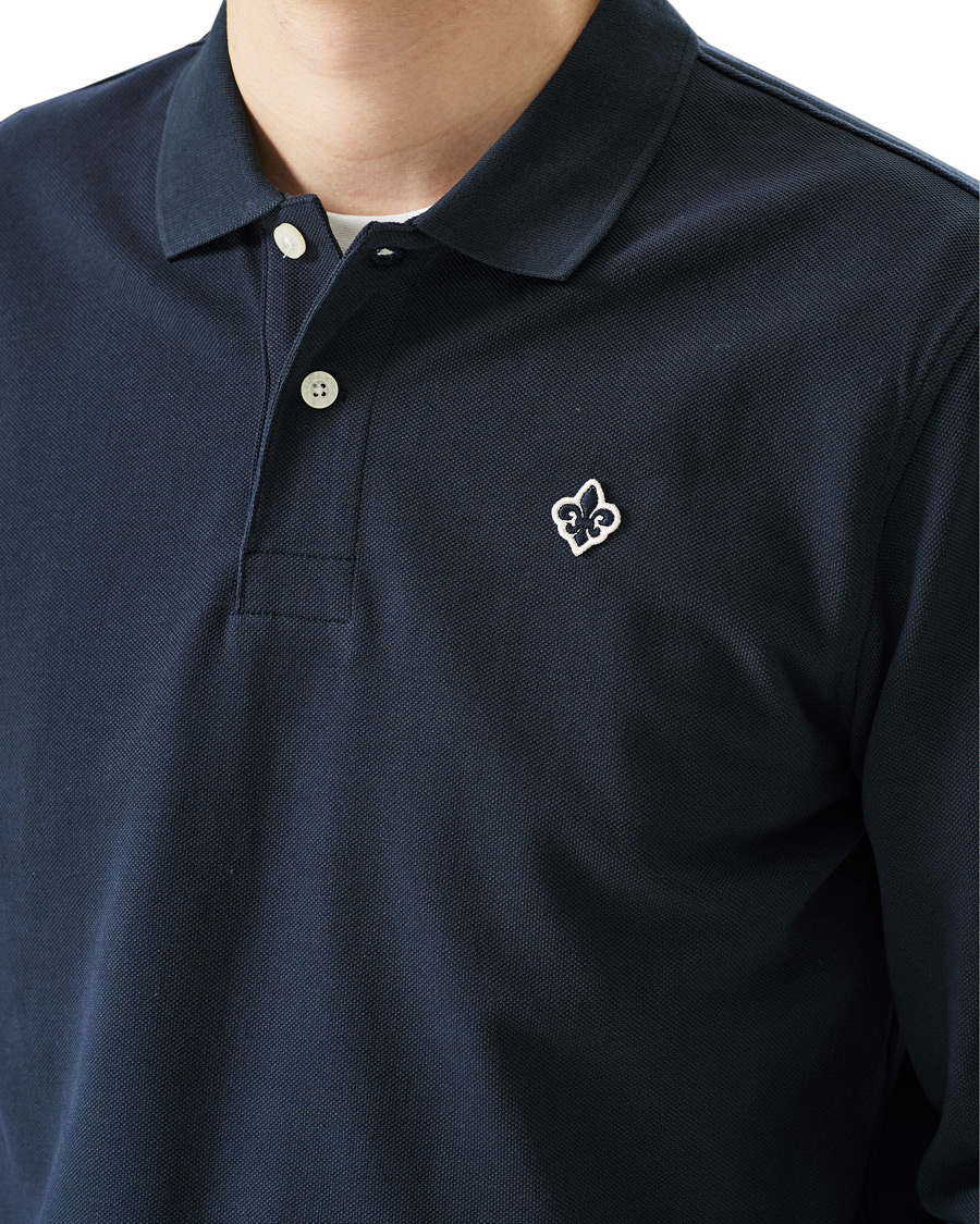 Homme | Pulls Et Tricots | Morris | Leamington Striped Rugger Navy