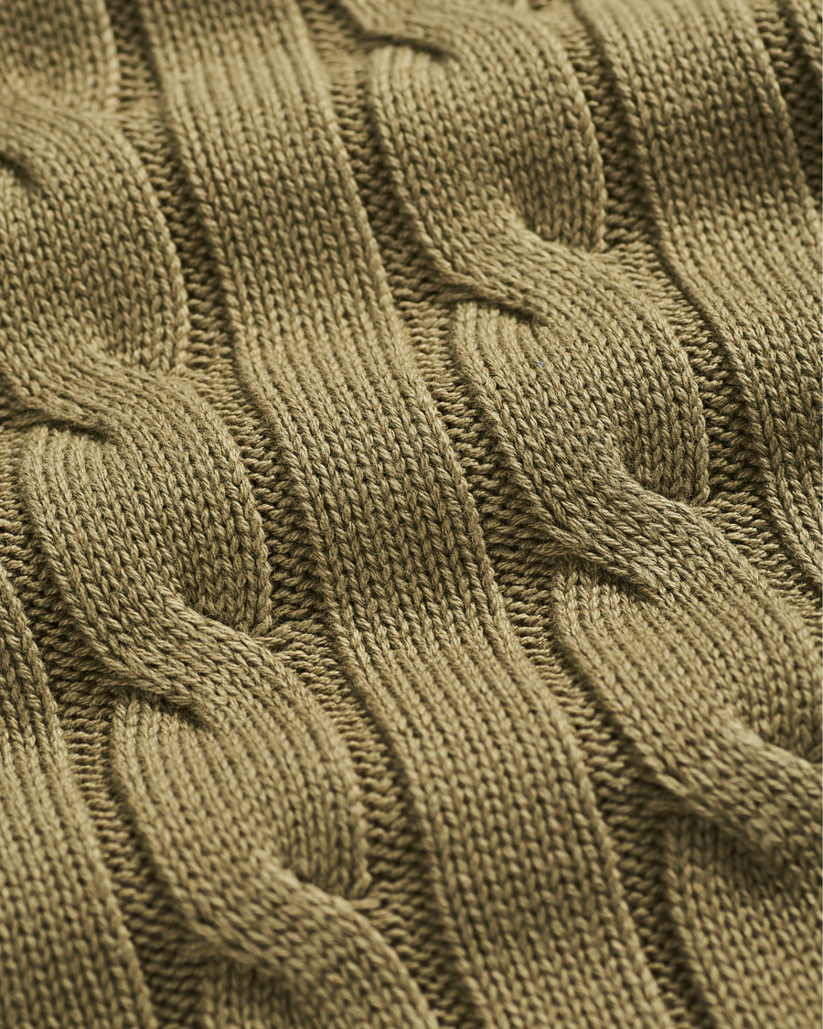 Homme | Pulls Et Tricots | Morris | Marlebone Cable Half-Zip Green