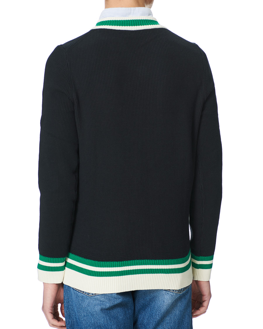 Heren | Truien | Morris | Willoughby V-Neck Cricket Sweater Navy