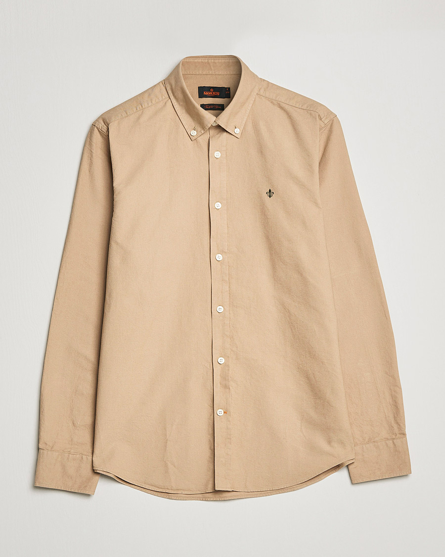 Homme | Chemises | Morris | Douglas Oxford Shirt Khaki