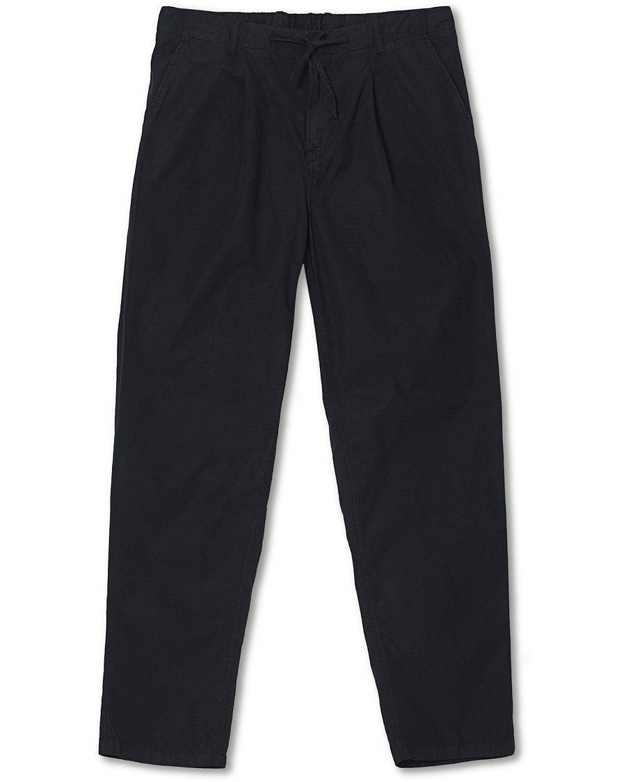 Homme | Pantalons | Morris | Morley Ripstop Drawstring Pants Navy