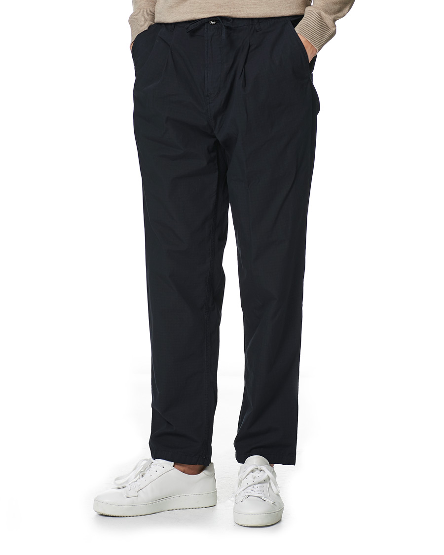 Homme | Pantalons | Morris | Morley Ripstop Drawstring Pants Navy