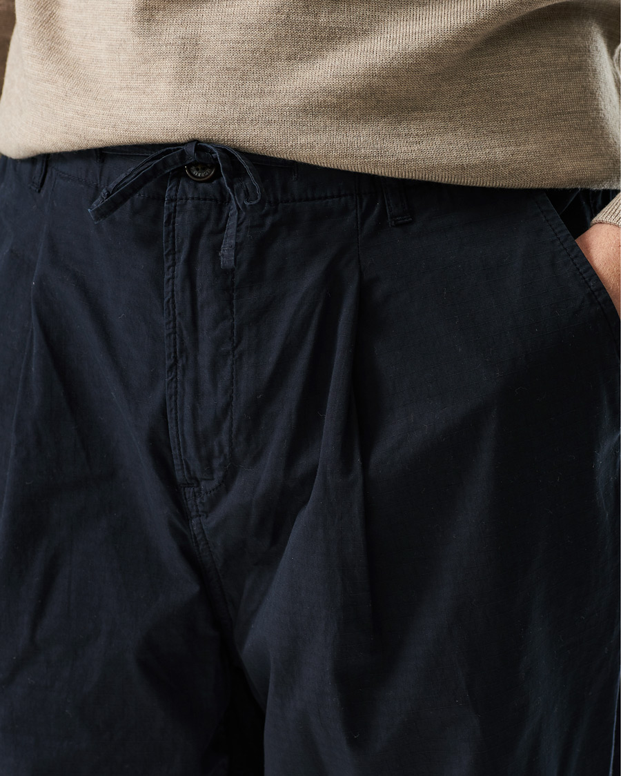 Homme | Pantalons | Morris | Morley Ripstop Drawstring Pants Navy