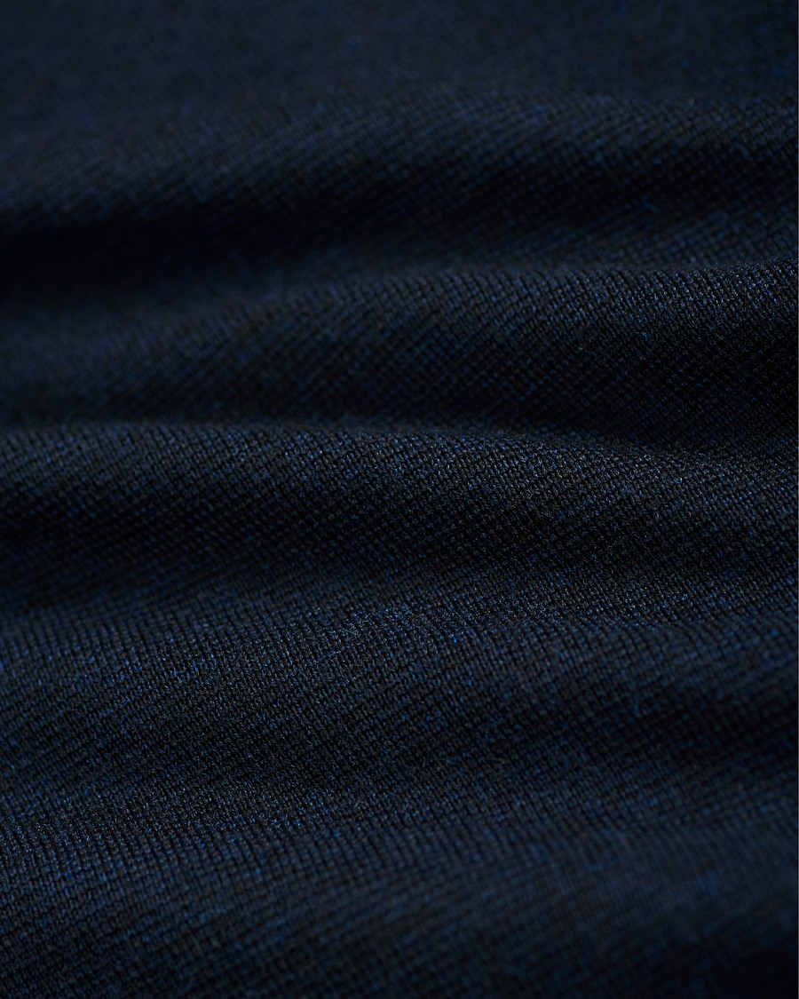 Homme | Pulls Et Tricots | Morris Heritage | Knitted Shirt Jacket Navy