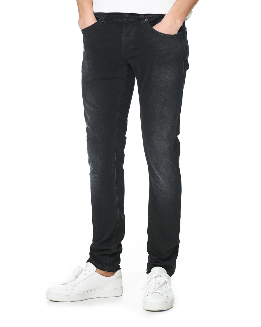 Heren | Jeans | Dondup | George Jeans Washed Black