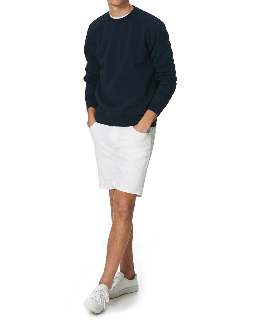 Homme | Shorts | Dondup | Derek Denim Shorts Detroyed White