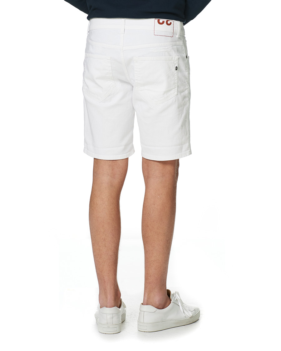Homme | Shorts | Dondup | Derek Denim Shorts Detroyed White
