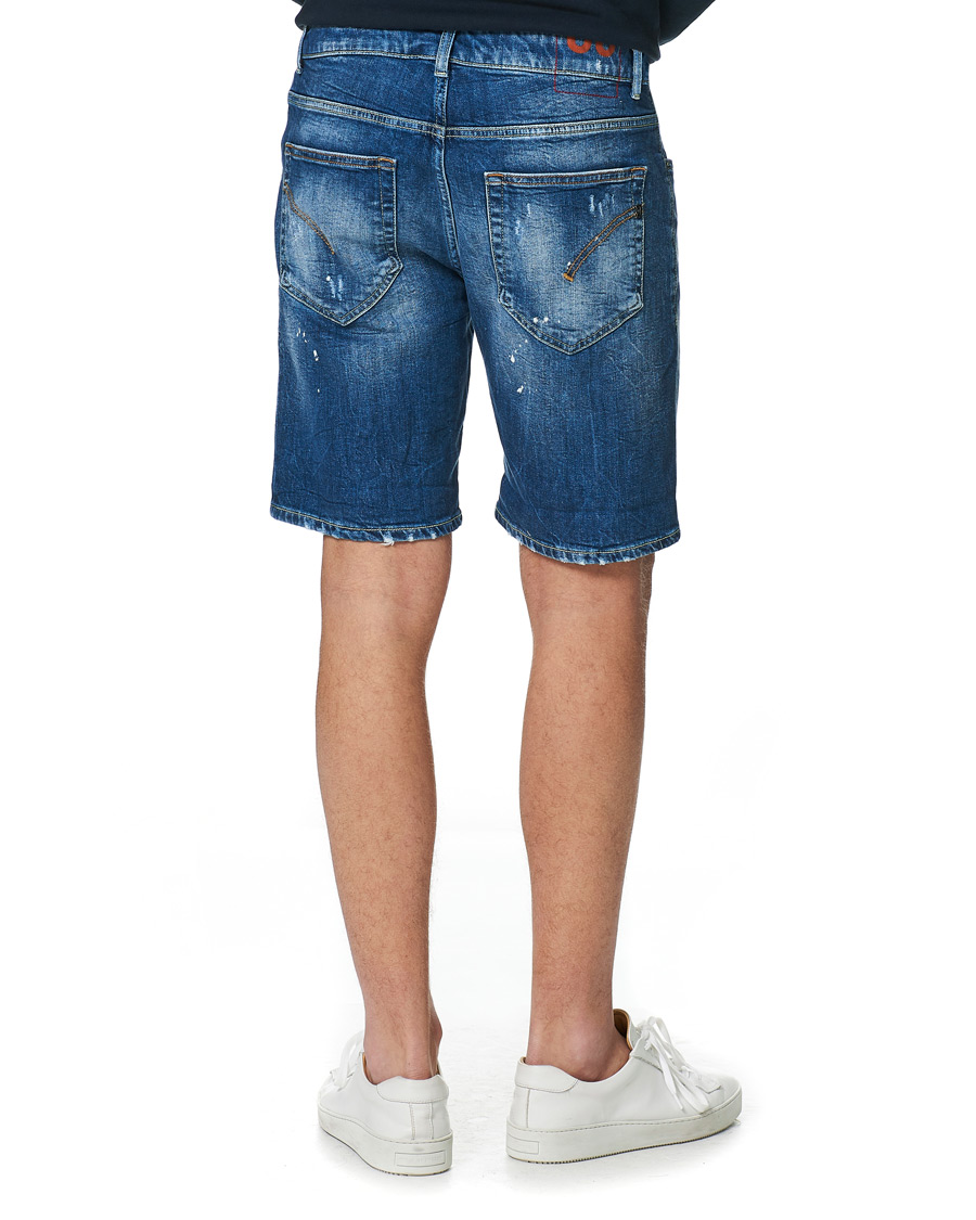 Homme | Shorts | Dondup | Derek Denim Shorts Distressed Blue