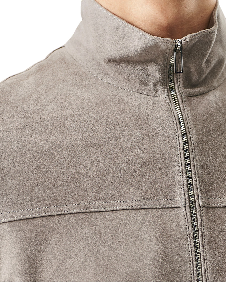 Homme | Manteaux Et Vestes | Emporio Armani | Suede Jacket Sand