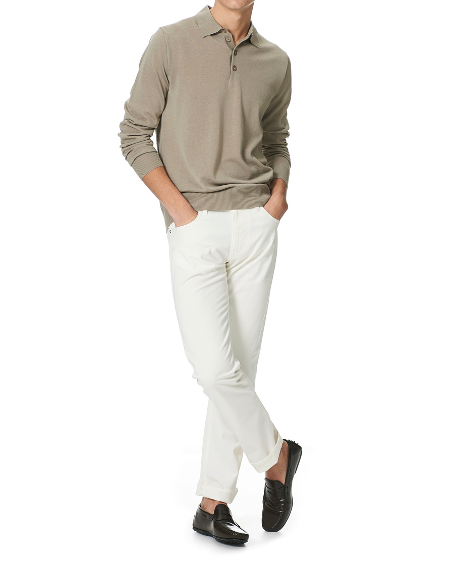 Homme | Pantalons | Emporio Armani | Cotton 5-pocket White