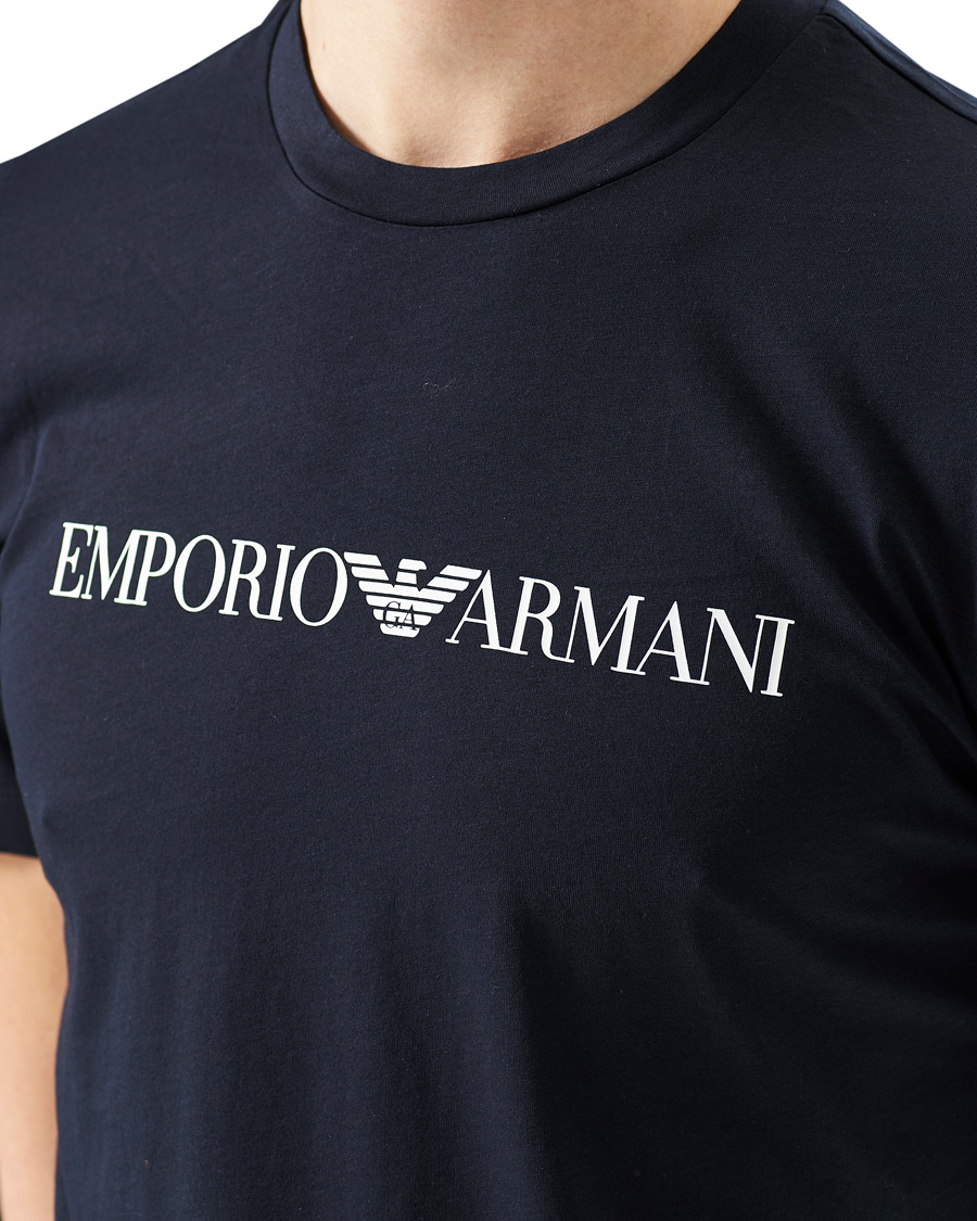Heren | T-shirts | Emporio Armani | Emporio Tee Navy