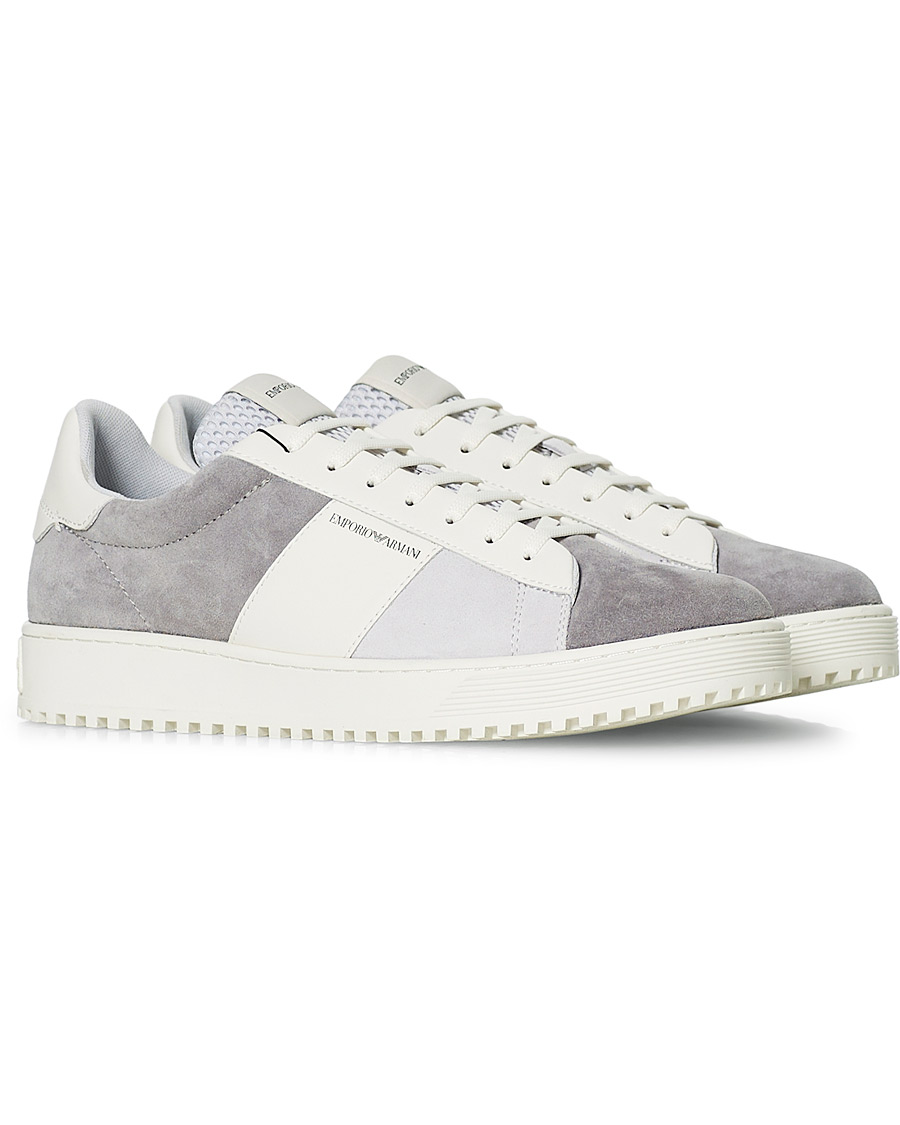 Homme | Emporio Armani Suede Sneaker Beige | Emporio Armani | Suede Sneaker Beige