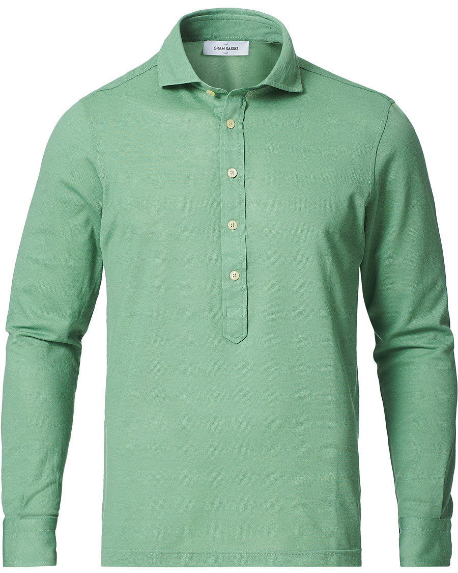 Homme | Chemises | Gran Sasso | Popover Shirt Pistage