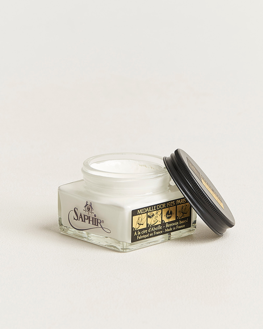 Heren | Schoenverzorging | Saphir Medaille d'Or | Creme Pommadier 1925 75 ml White