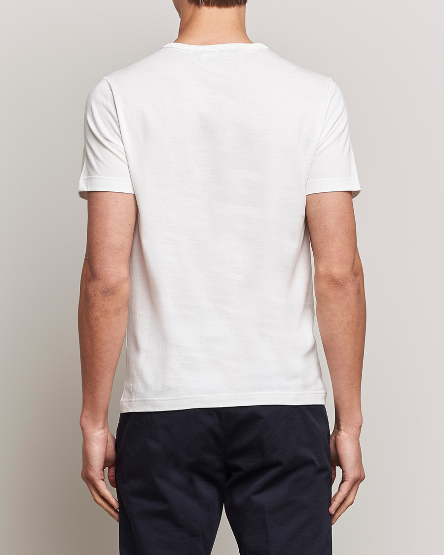 Homme | T-shirts | Merz b. Schwanen | 1950s Classic Loopwheeled White