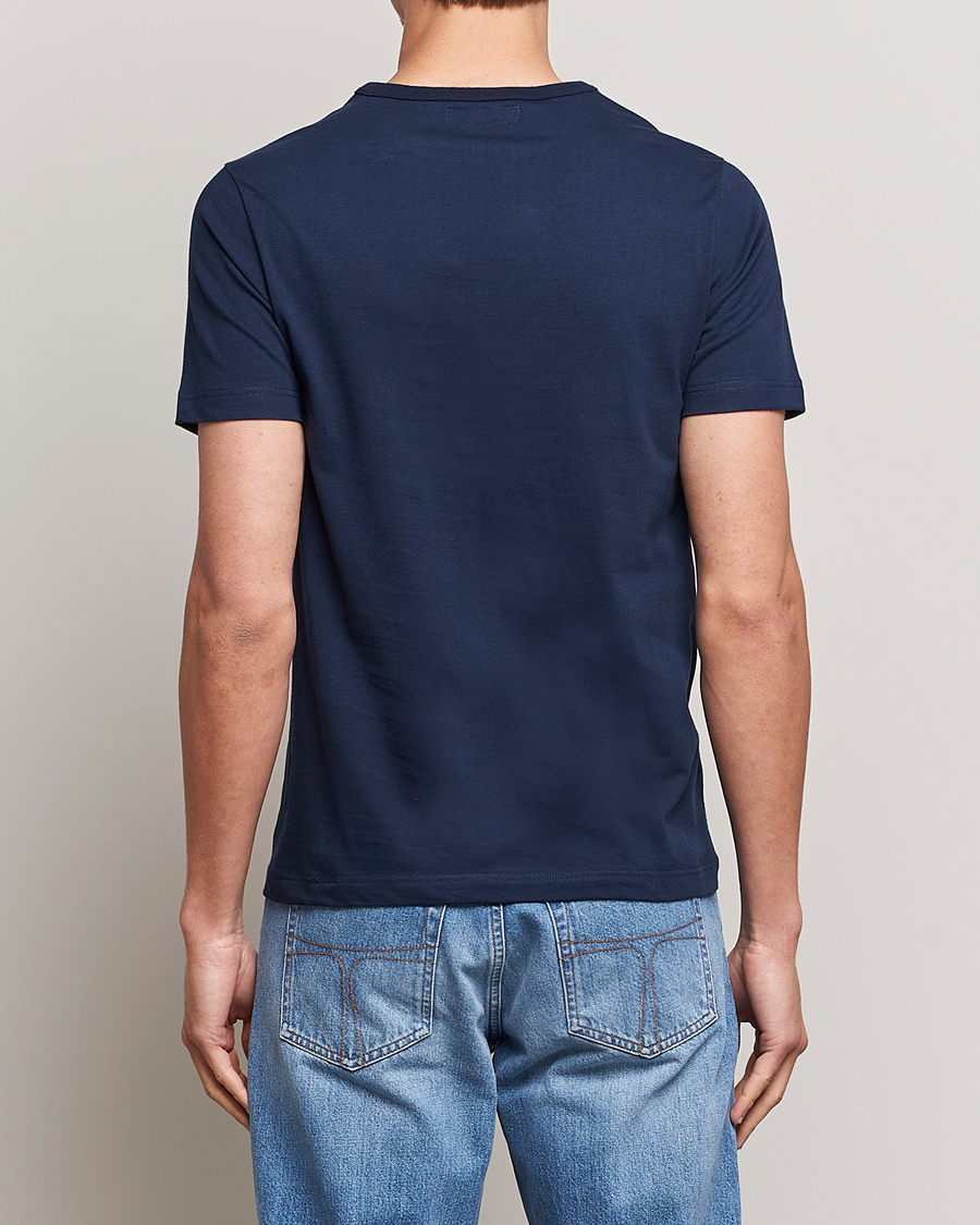 Homme | T-shirts | Merz b. Schwanen | 1950s Classic Loopwheeled Ink Blue