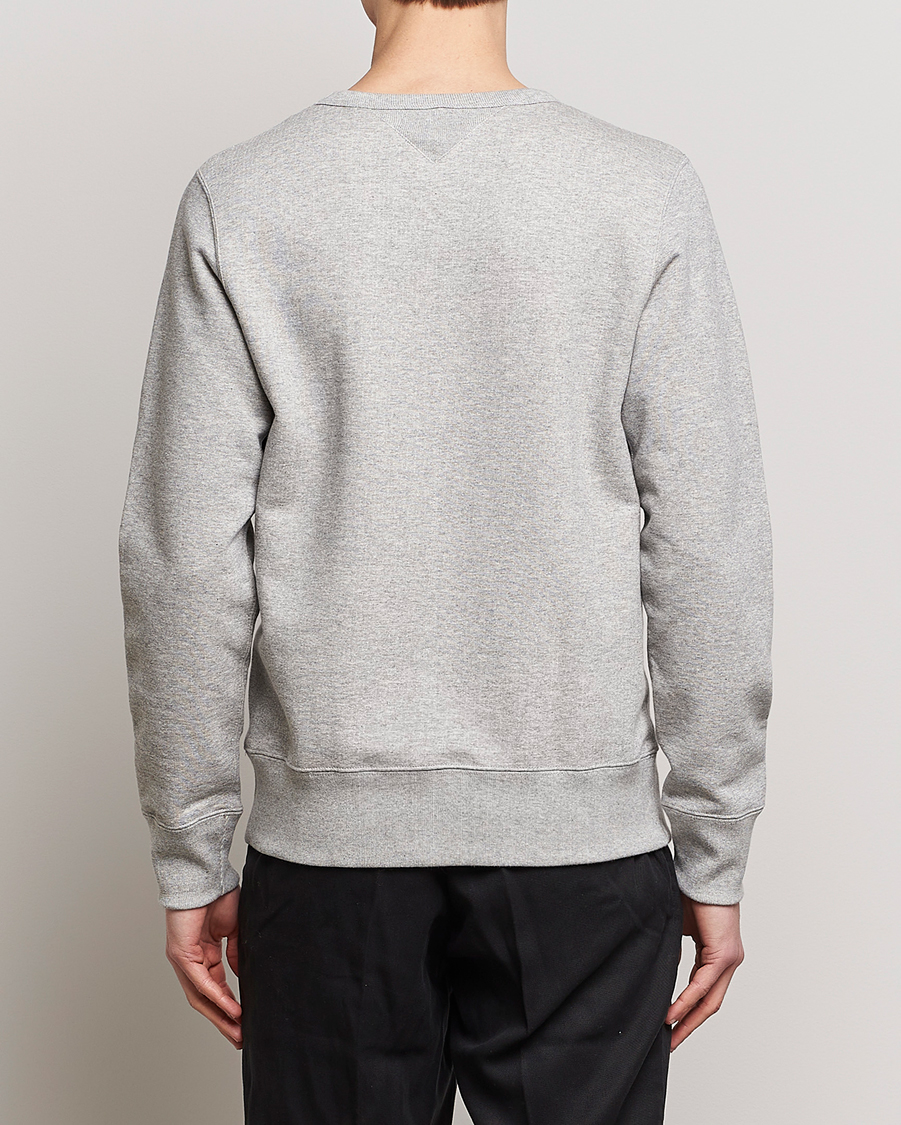 Homme | Pulls Et Tricots | Merz b. Schwanen | Organic Cotton Crew Neck Sweat Grey Mel