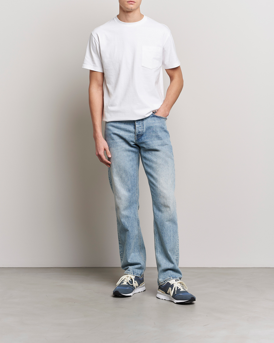 Heren | T-shirts | BEAMS PLUS | 2-Pack Pocket T-Shirt White