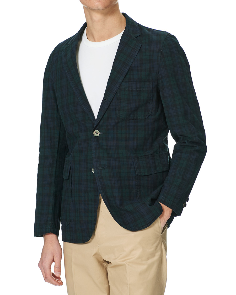 Homme | Blazers | BEAMS PLUS | Unconstructed Blazer Blackwatch