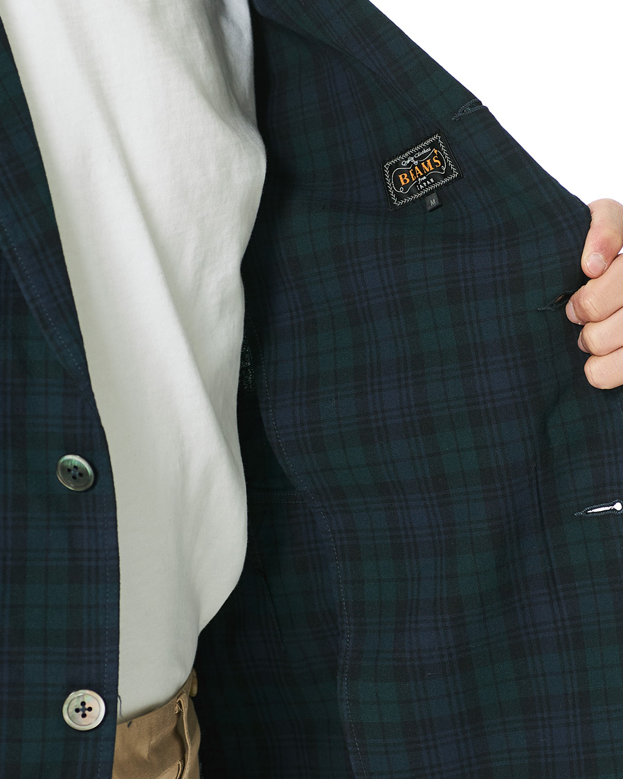 Homme | Blazers | BEAMS PLUS | Unconstructed Blazer Blackwatch