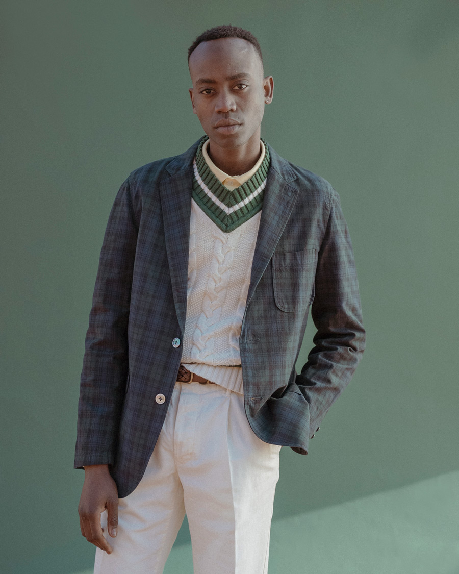 Homme | Blazers | BEAMS PLUS | Unconstructed Blazer Blackwatch
