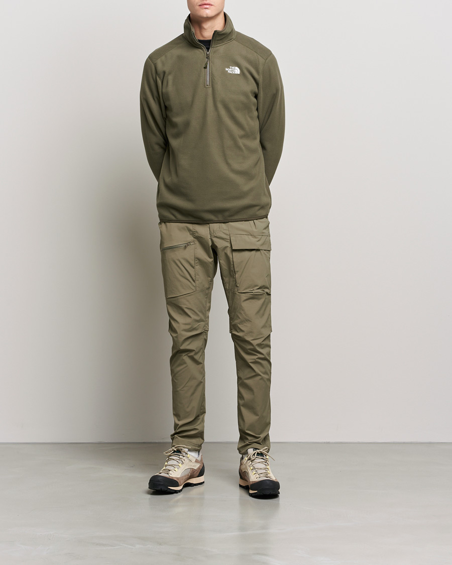 Homme | Pulls Et Tricots | The North Face | 100 Glacier 1/4 Zip Taupe Green
