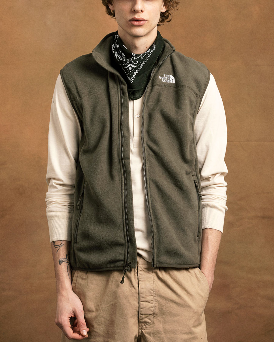 Homme | Manteaux Et Vestes | The North Face | 100 Glacier Vest Taupe Green