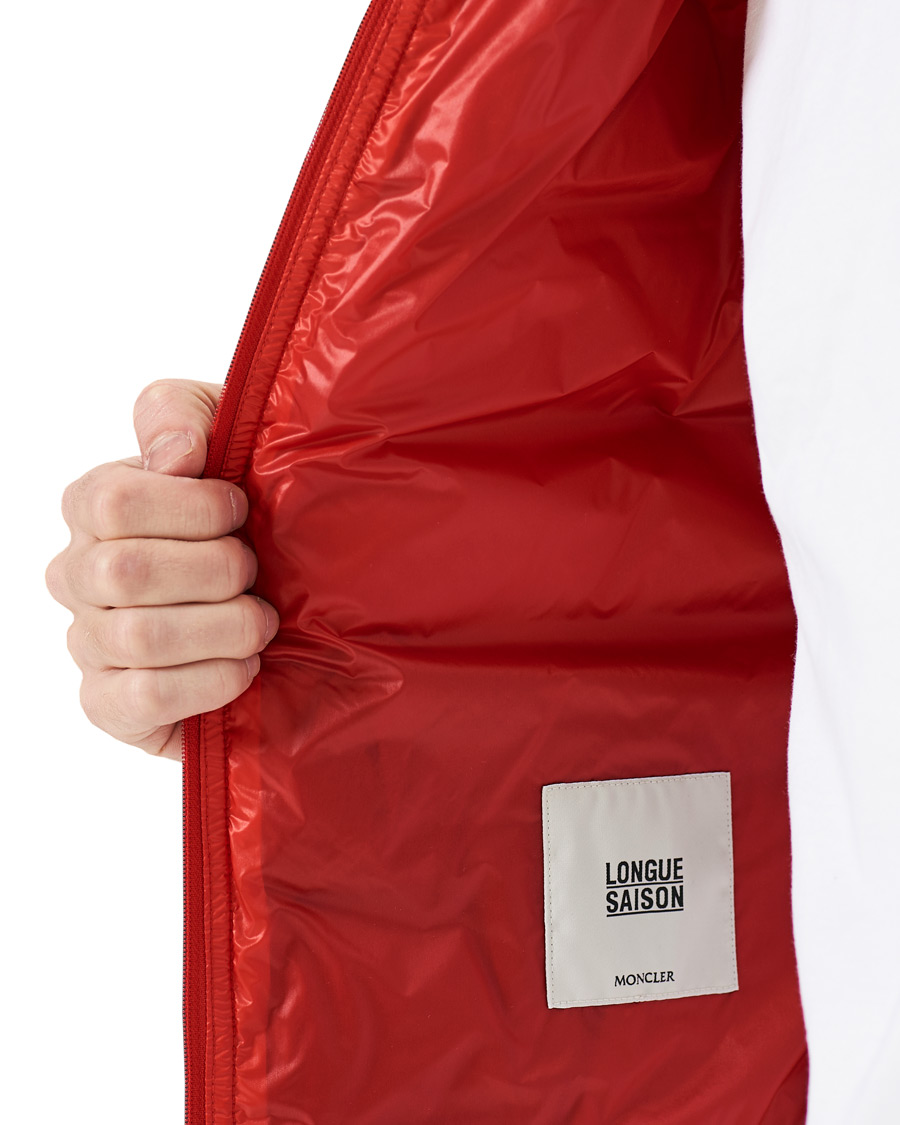 Homme | Manteaux Et Vestes | Moncler | Gui Down Vest Red