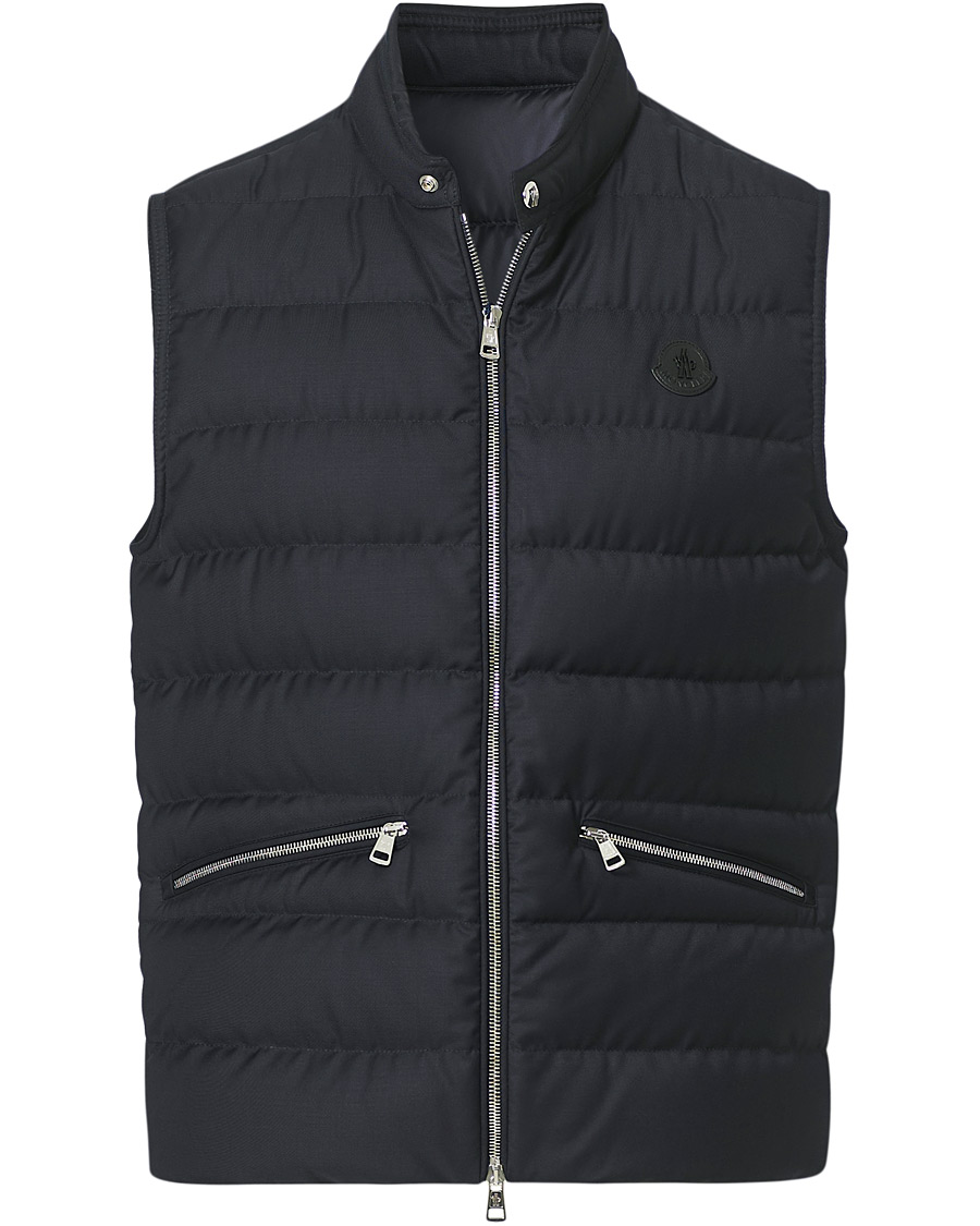 Homme | Manteaux Et Vestes | Moncler | Gallienne Down Vest Navy