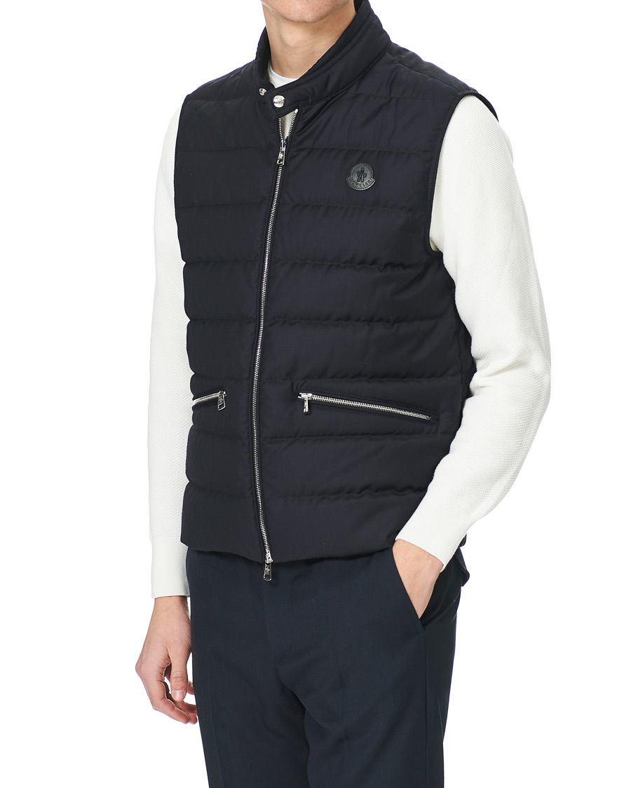 Homme | Manteaux Et Vestes | Moncler | Gallienne Down Vest Navy