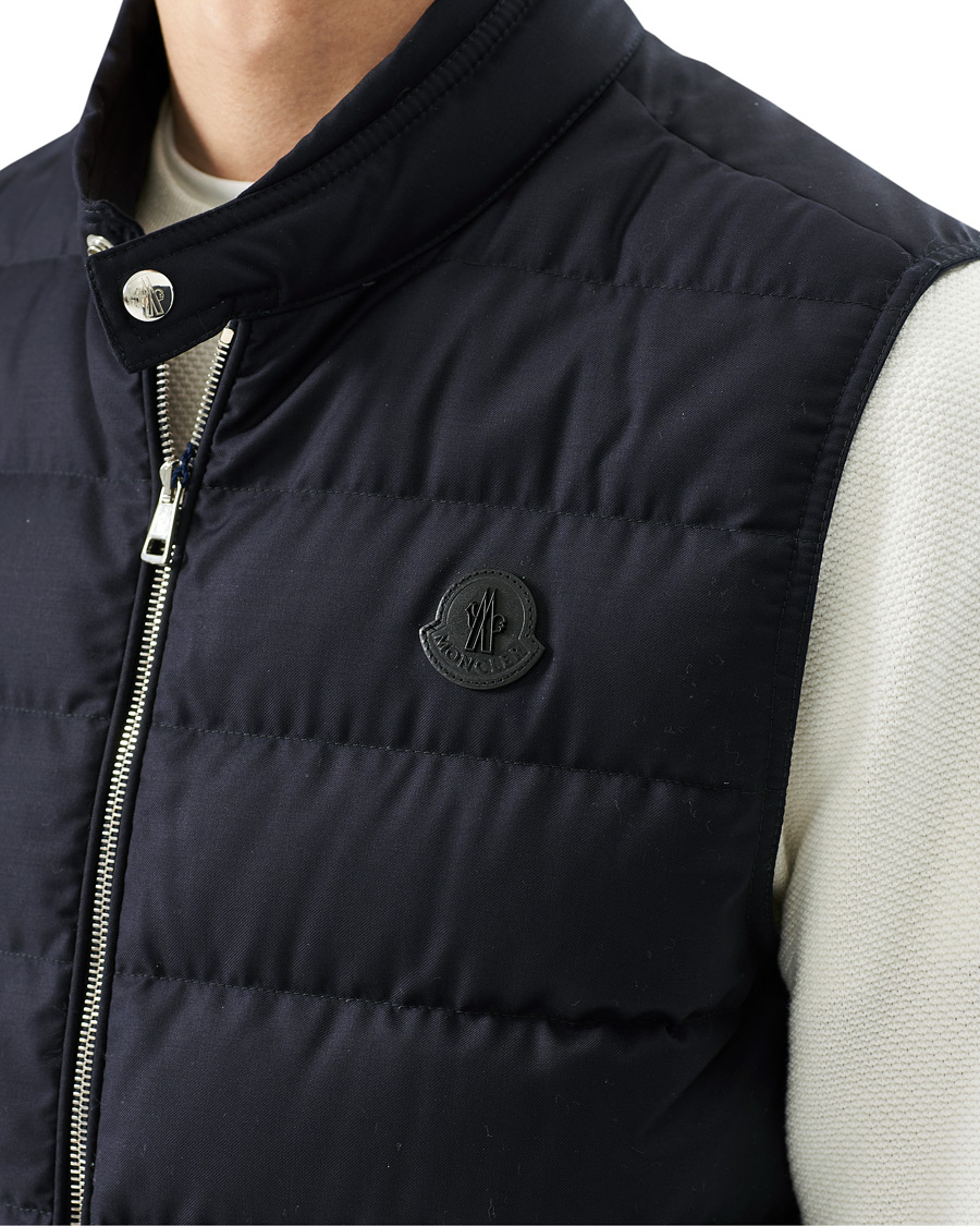 Homme | Manteaux Et Vestes | Moncler | Gallienne Down Vest Navy