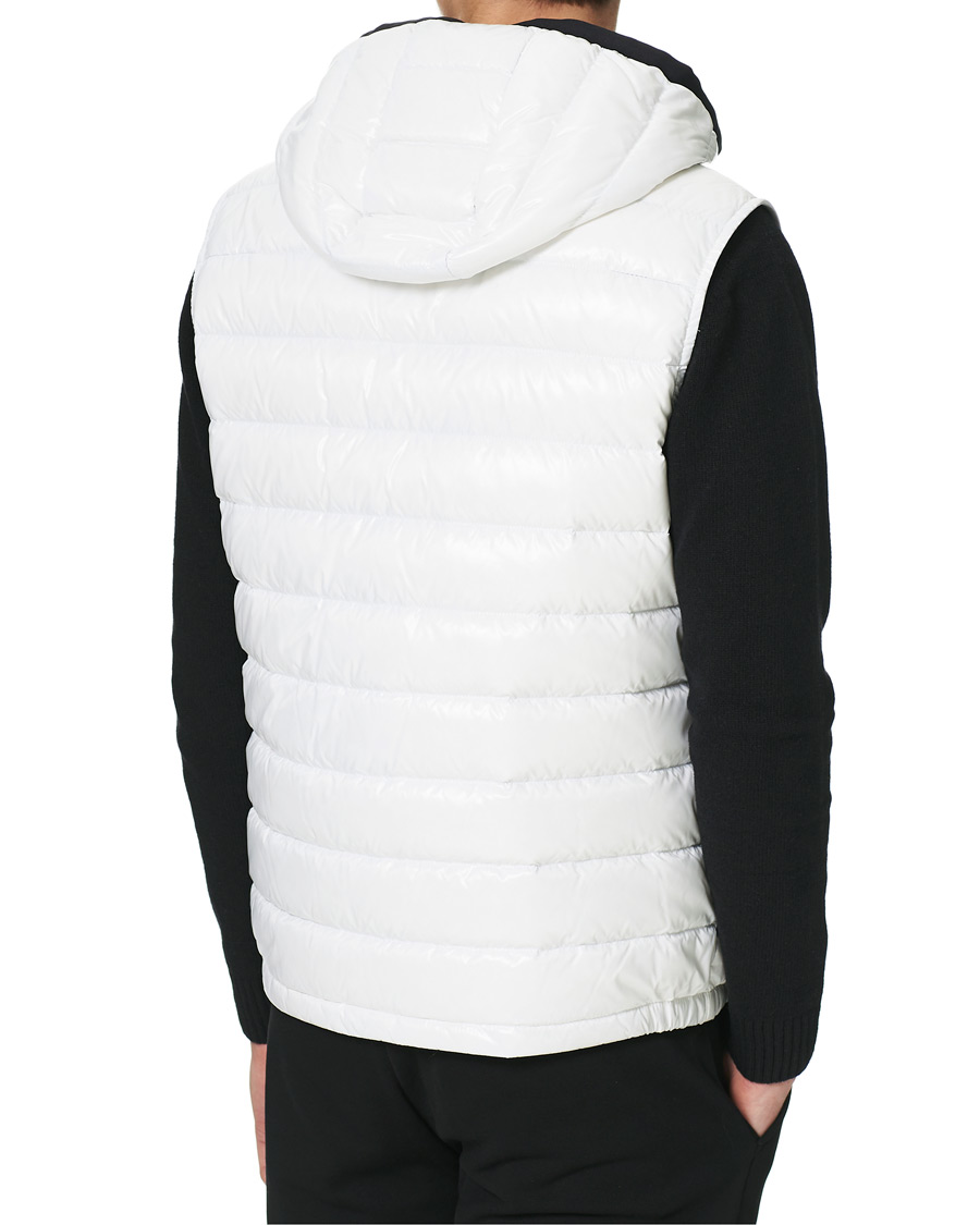 Homme | Manteaux Et Vestes | Moncler | Ragot Hooded Down Vest White