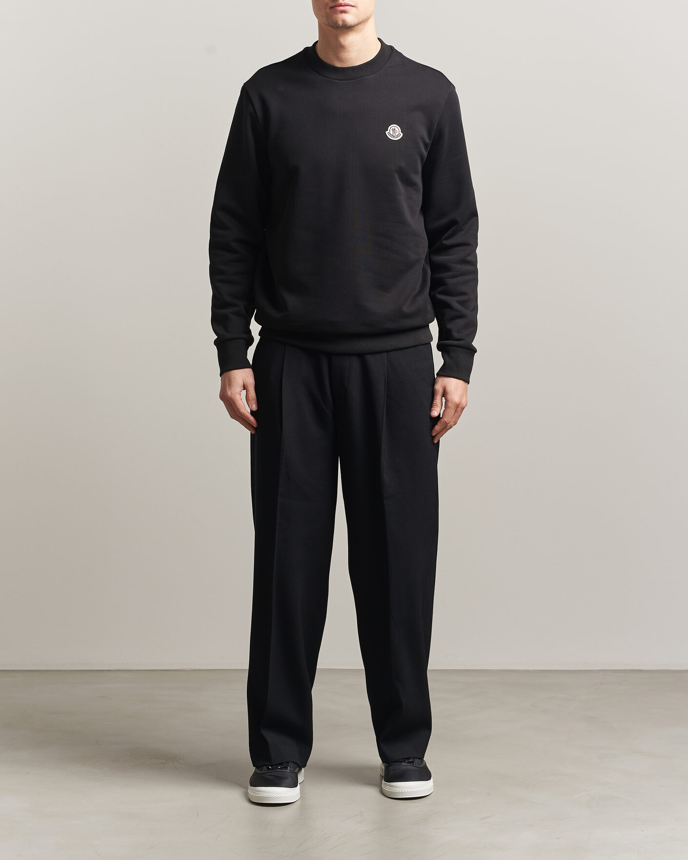 Heren | Truien | Moncler | Logo Sweatshirt Black