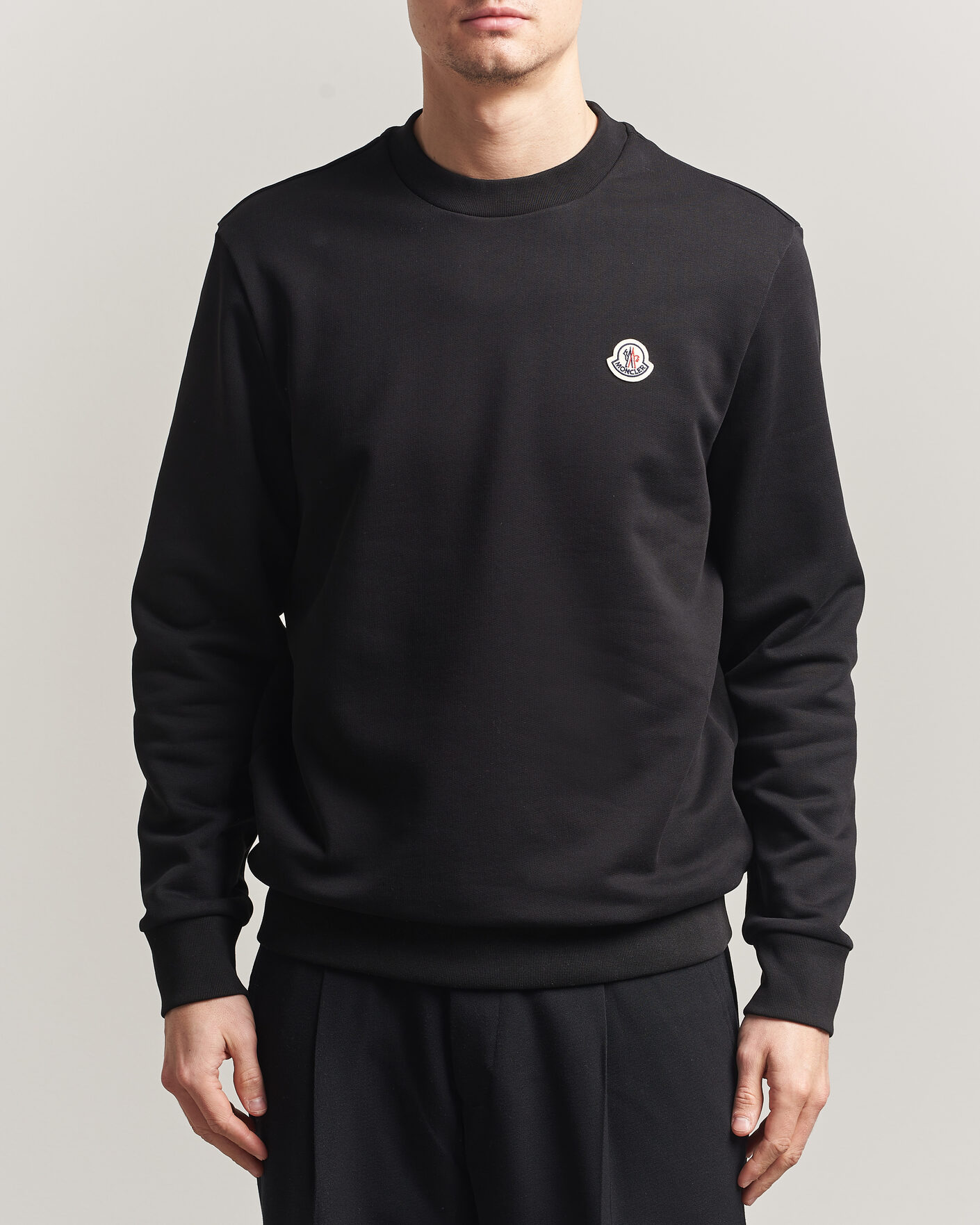 Heren | Truien | Moncler | Logo Sweatshirt Black