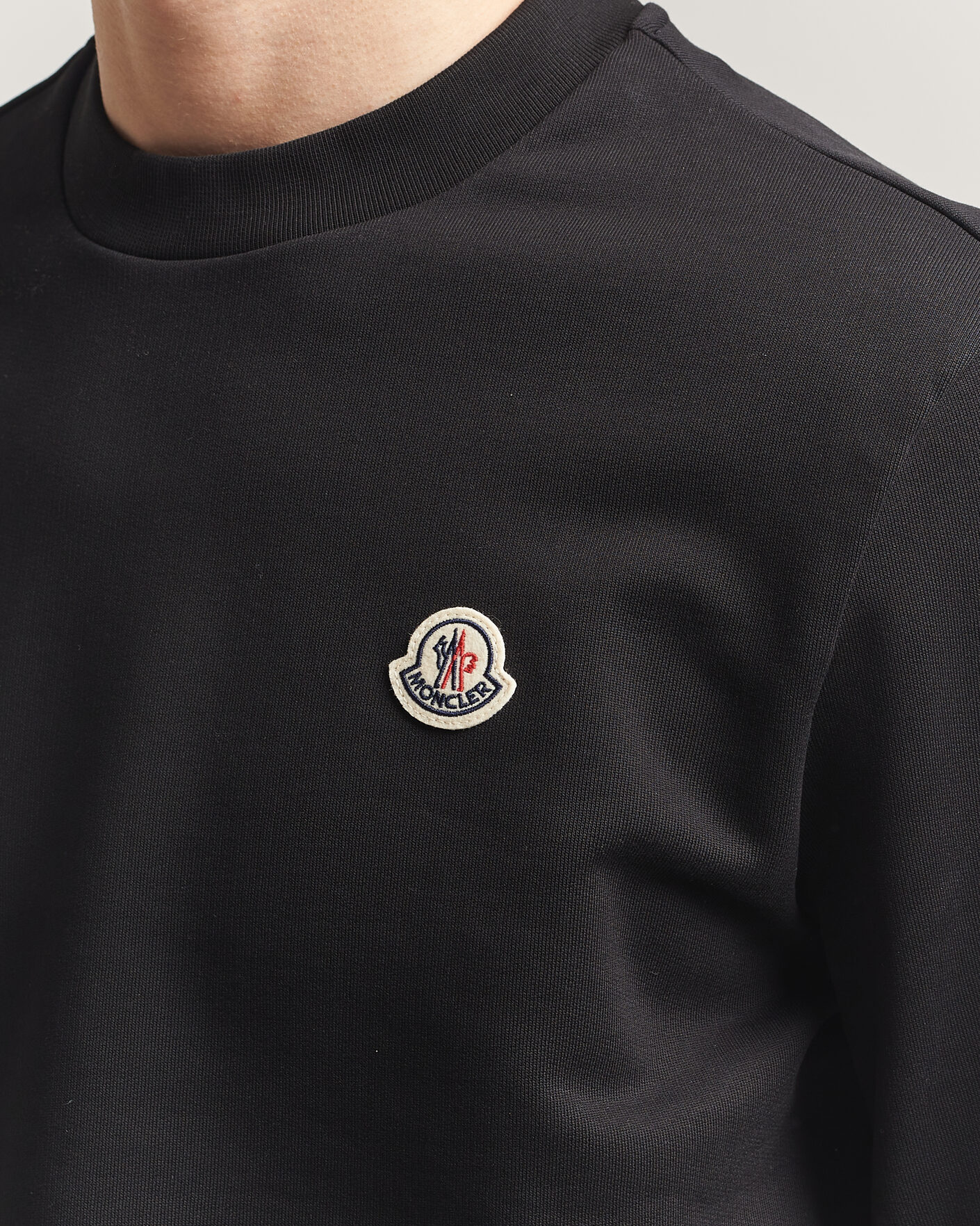 Heren | Truien | Moncler | Logo Sweatshirt Black