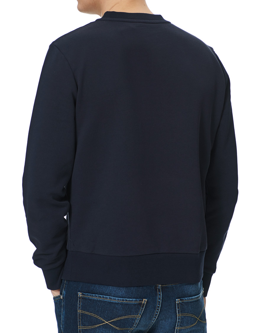 Homme | Pulls Et Tricots | Moncler | Embroidered Logo Sweatshirt Navy