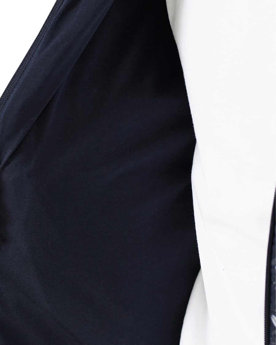 Homme | Pulls Et Tricots | Moncler | Hooded Hybrid Full Zip Navy