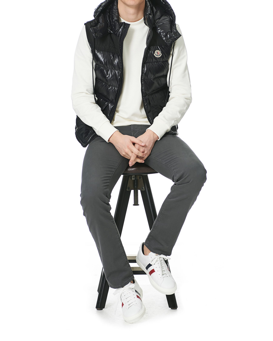 Homme | Moncler New Monaco Sneakers White | Moncler | New Monaco Sneakers White