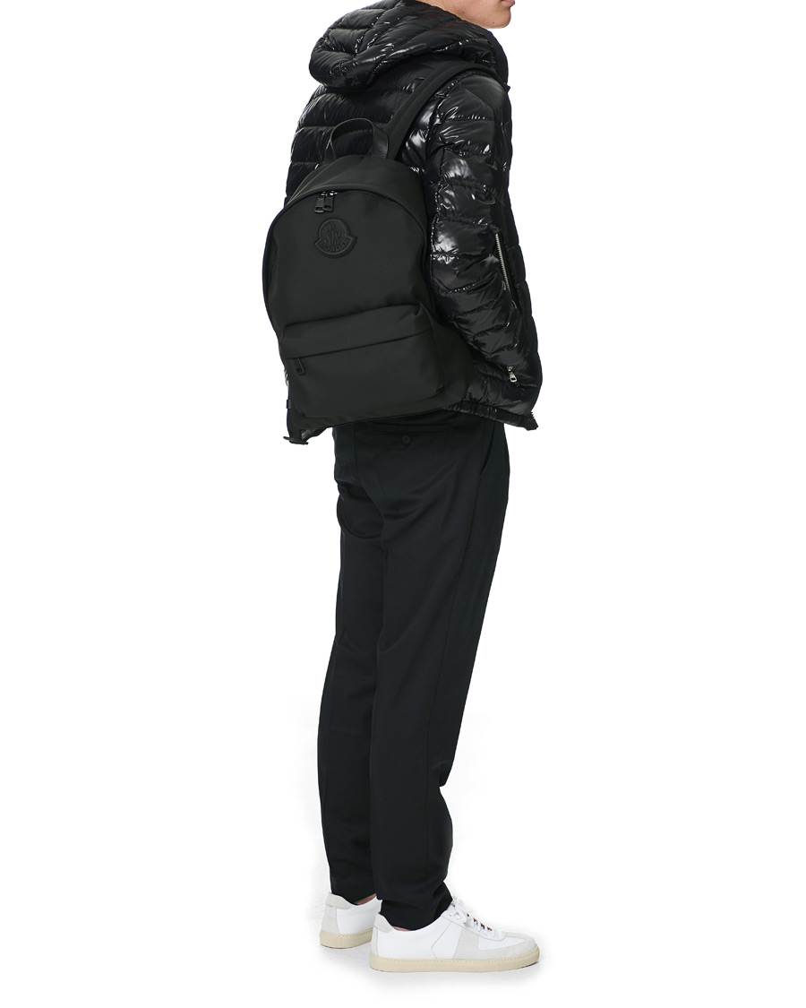 Heren | Moncler Pierrick Bagpack Black | Moncler | Pierrick Bagpack Black
