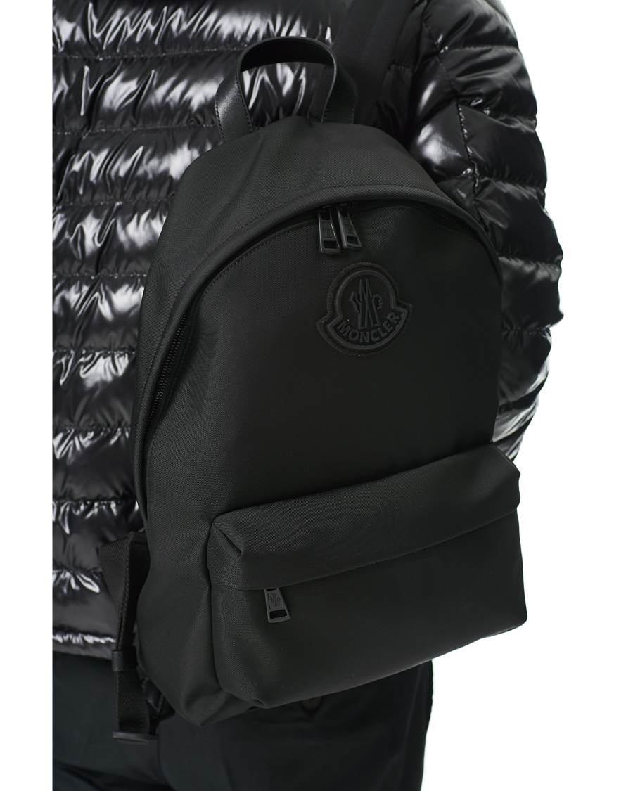 Heren | Moncler Pierrick Bagpack Black | Moncler | Pierrick Bagpack Black