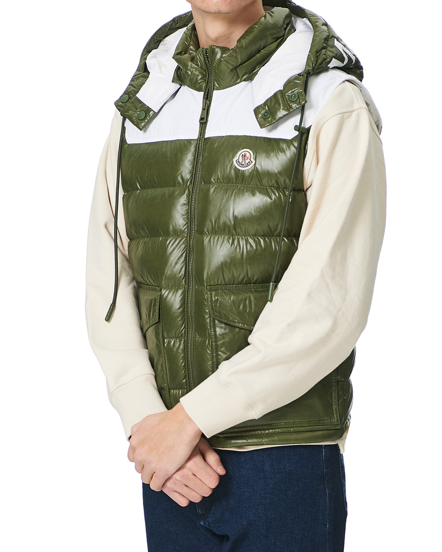 Homme | Manteaux Et Vestes | Moncler | Genichi Down Vest Forest Green