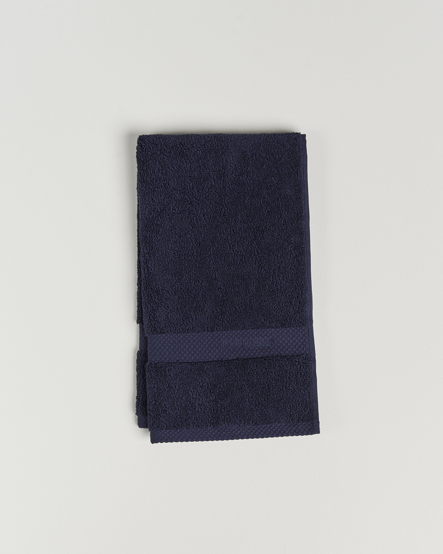 Homme | Ralph Lauren Home Avenue Guest Towel 42x70 Midnight | Ralph Lauren Home | Avenue Guest Towel 42x70 Midnight