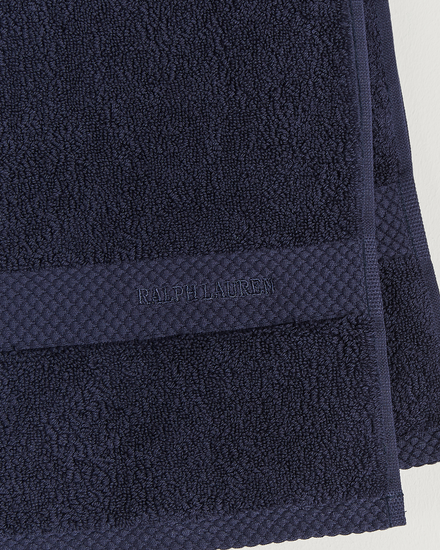 Homme | Ralph Lauren Home Avenue Guest Towel 42x70 Midnight | Ralph Lauren Home | Avenue Guest Towel 42x70 Midnight