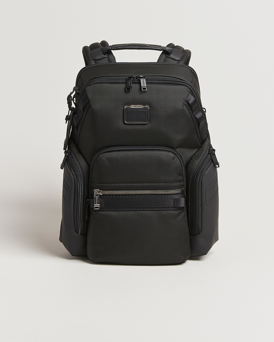 Homme | TUMI Alpha Bravo Navigation Backpack Black | TUMI | Alpha Bravo Navigation Backpack Black